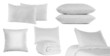 Photo: White bedding. White bedding.