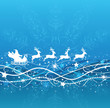 Santa and deers.