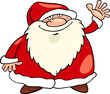 Vector: santa claus christmas cartoon illustration santa claus christmas cartoon illustration