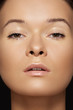 Spa, wellness & tan. Close-up of beautiful model face