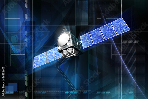 Illustration: satelite satelite