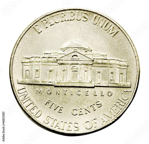 Photo: Five cents coin Five cents coin