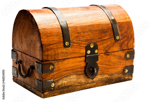 Photo: Brown chest box Brown chest box