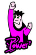 Vector: Power hero Power hero