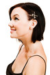 Caucasian woman smiling