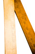 Wooden rulers