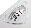 Close-up of a weighing scale