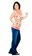 Young woman posing