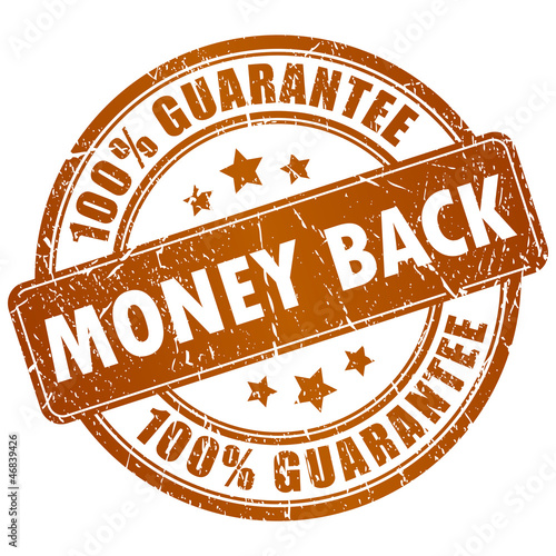 Vector: Money back vector stamp Money back vector stamp
