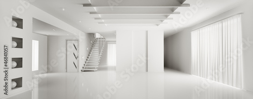 Photo: Weiss interior panorama 3d render Weiss interior panorama 3d render