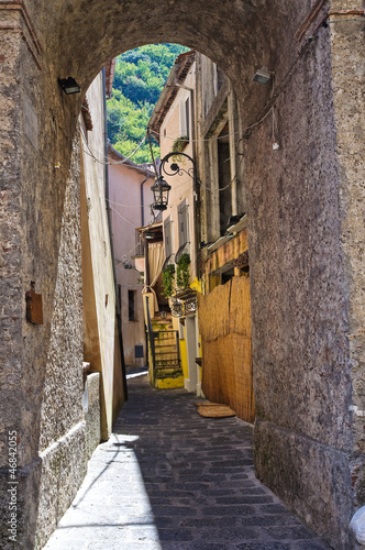 Photo: Alleyway. Maratea. Basilicata. Italy. Alleyway. Maratea. Basilicata. Italy.