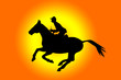 Illustration: jockey jockey