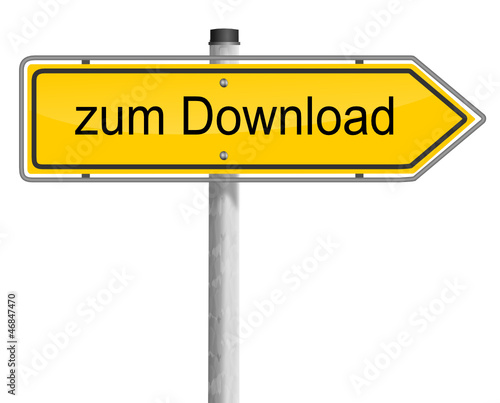 Vector: Schild - zum Download Schild - zum Download