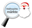 Lupe "Weihnachtsmärkte"