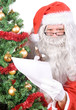 Santa Claus read letter