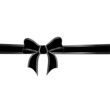 Schleife in schwarz