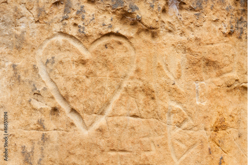 Photo: Sandstone Heart Sandstone Heart