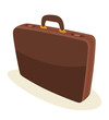 brown leather briefcase for business men