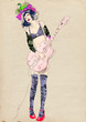 Guitar player - Exciting beauty.