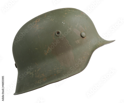 Photo: German World War Two Helmet German World War Two Helmet