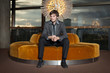 Young corporate executive