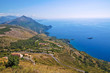 Panoramic view of Maratea. Basilicata. Italy.