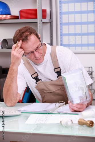 Photo: Reviewing Plumber reports Reviewing Plumber reports