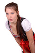 junge frau in tracht