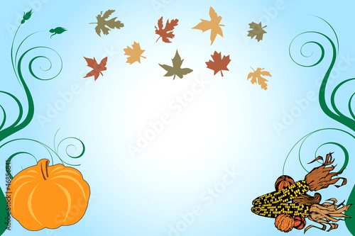 Vector: Thanksgiving Background 1 Thanksgiving Background 1
