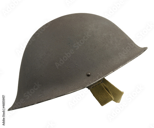 Photo: British Military Helmet British Military Helmet