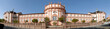 Weitwinkel-Panorama des barocken Biebricher Schlosses