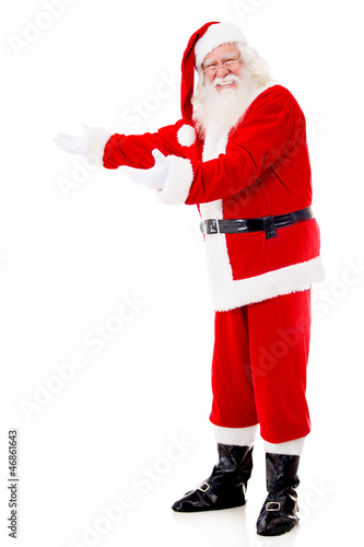 Photo: Welcoming Santa Claus Welcoming Santa Claus