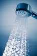shower with water stream