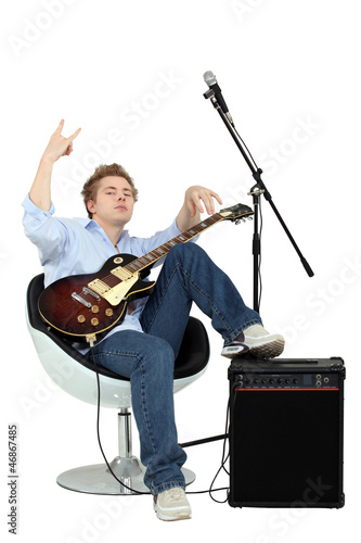 Photo: Boy with Guitar Boy with Guitar