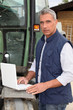 man with computer