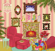 Santa's Living Room: Home, Interior