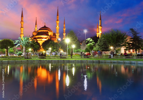 Photo: Blue mosque in Istanbul - Turkey Blue mosque in Istanbul - Turkey