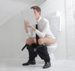 Reading on the Toilet