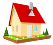 Illustration of house