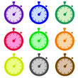 Chronomètres couleur