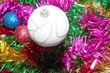 toys for embellishment cristmas spruce as symbol