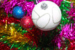 toys for embellishment cristmas spruce as symbol