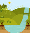 Think green,go green, sustainable environment