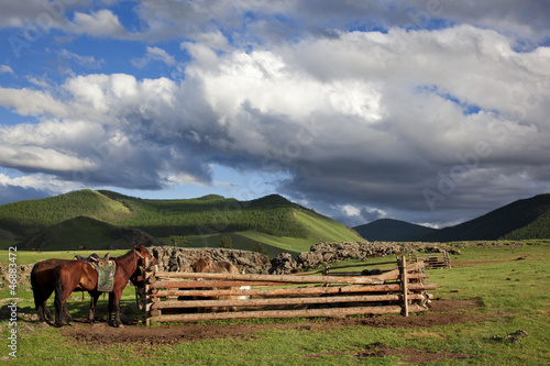 Photo: Orkhon idyllic landscape Orkhon idyllic landscape