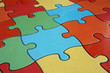 puzzle pieces of a complicated game