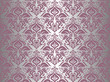 pink & silver vintage wallpaper