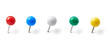 push pin thumbtack paper clip office business