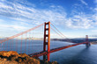 famous view of Golden Gate Bridge