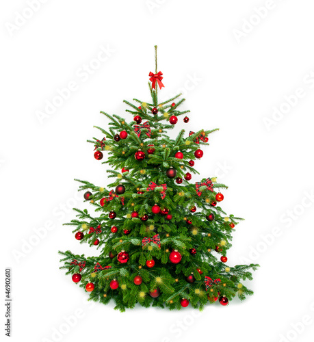 Photo: geschmückter weihnachtsbaum geschmückter weihnachtsbaum