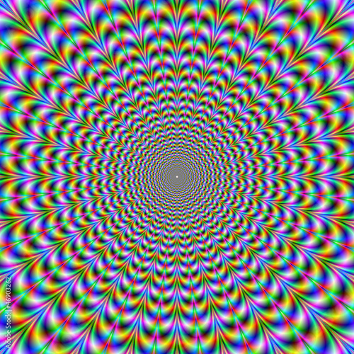Illustration: Psychedelic Web Psychedelic Web